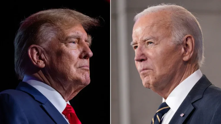 Trump vs Biden election campaign